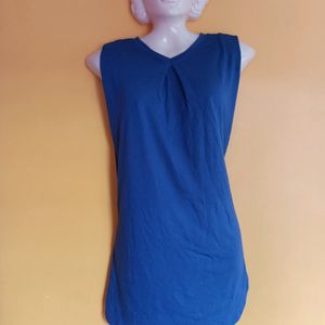 Royal Blue Long Top