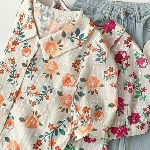 Korean Printed Top