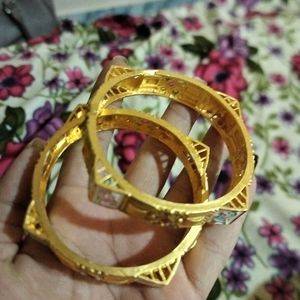 High Gold Bangles