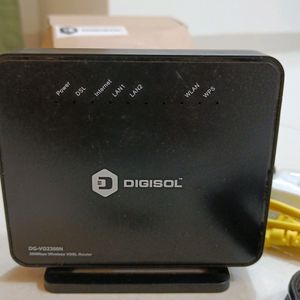 Modem and Wires For Internet Connection