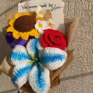 Crochet Flower Bouquet