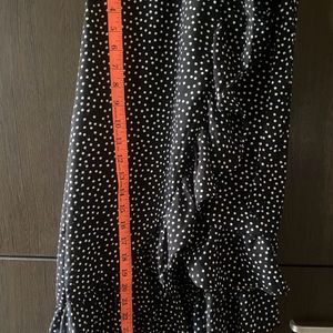 Polka Dot Wrap Skirt