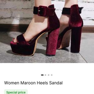 Maroon Heel