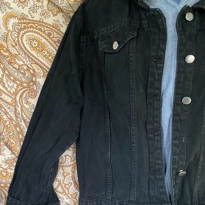 **Plus Size Denim Jacket**