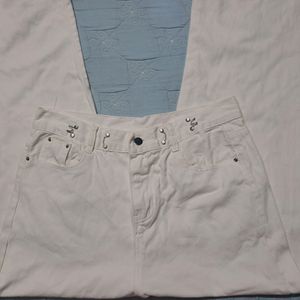 White Denim Jeans