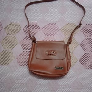 Sling Bag Tan Colour