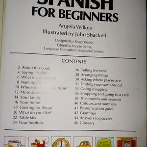 Spanish For Beginners