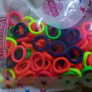 Baby GirlsRubber Band100 Rubber Band (Multicolor)