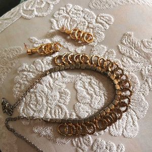 Golden Choker Set