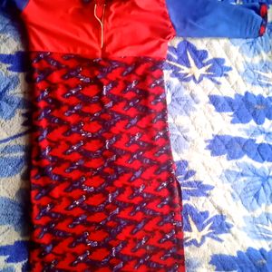 Beautiful Red Kurti For Daily Wear