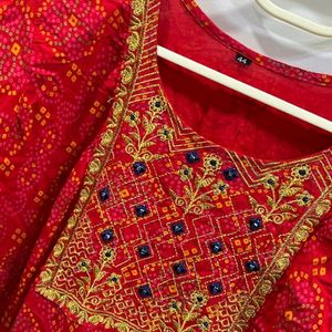 Red Straight Kurti ❤️