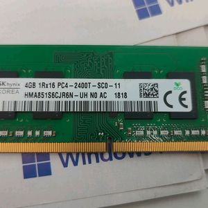 Sk Hynix 4gb DDR4 LAPTOP 💻 RAM