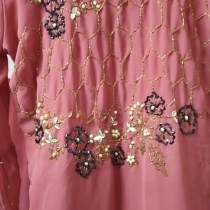 Dusty Pink Gharara Set