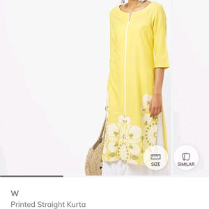 Aurelia Yellow Kurti