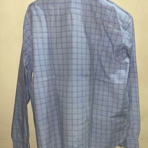 Men Checked Cotton Formal Shirt