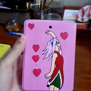 Pink Sakura Multipurpose Anime Tin Box