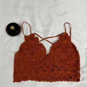 Criss Cross lace Bralette Top