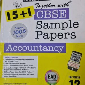 Class 12th Accountancy Sample Papers