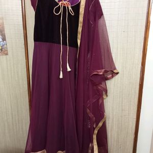 Purple Dress Set