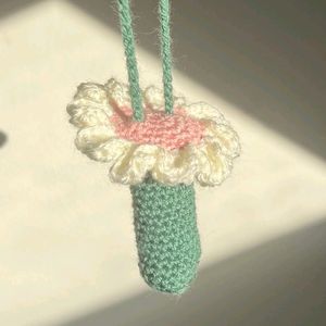 Crochet Keychain Lipbalm Holder