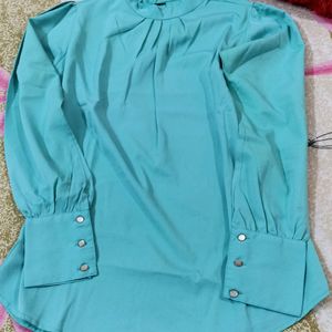 Shaded Sea Green Top 💝