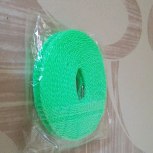 Clothes Washing Line Drying Nylon Rope with Hooks