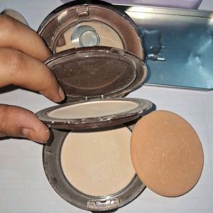 mars compact with makeup and blusher brush