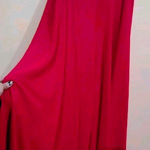 Price DropMaroon Ruffled Plazzo Dress💞❣️