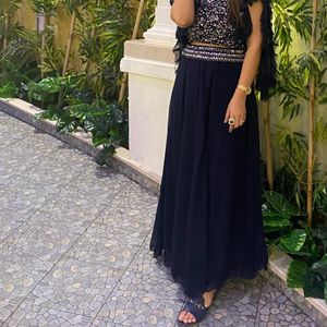 Navy Blue Lehnga Choli