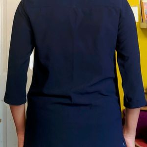 Formal Navy Blue Shirt by Rare!