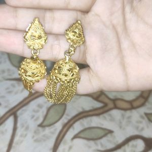 one gram gold jhumka