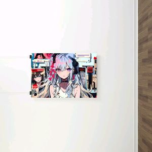 Anime Girl Poster. Wall Decor