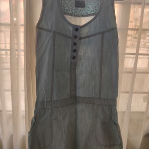 Denim A Line Dress