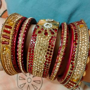 Lakh bangle set