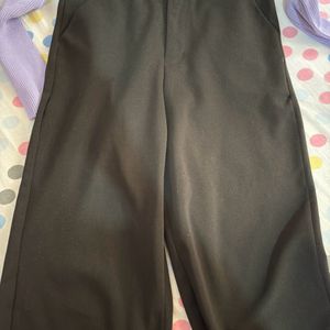 Combo Cute Top And Black Formal Pant