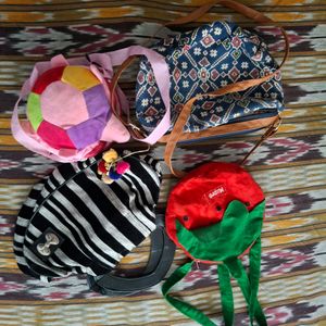 grab 4 cute mini hand bags of mother and child