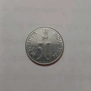 Three 25paise And 50paise Coins