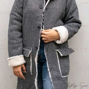 Warm Fleece Coat Heavily Lined