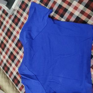 Blue Baby Tee For Girls