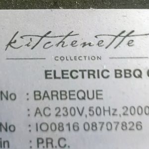 Cello BBQ Electric Grill