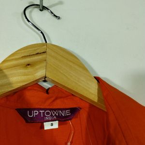 Uptownie Orange Loose Fit Top (Women)