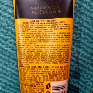 Lakme Sunscreen