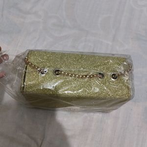 Slingbag Gold Party Use, Wedding Suitable