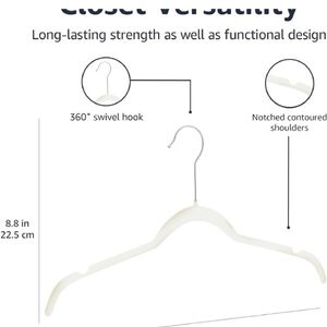 15-PackAmazon Basics Velvet Suit15Hangers,