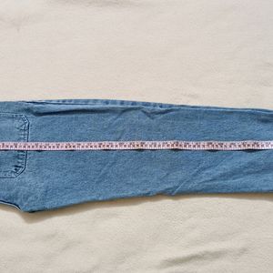 Y2k Blue Straight Fit Jeans