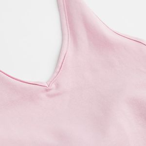 HALTERNECK V-NECK TOP