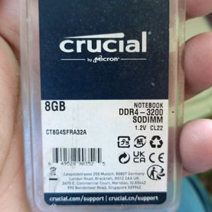 Crucial By Micron 8gb Laptop Ram