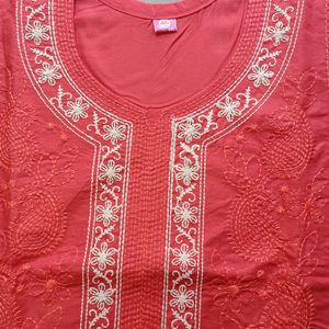 Daily Wear Embroidery Work Kurti