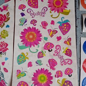 Nail Stickers & Art Glitter With Jio Sim & Sticker