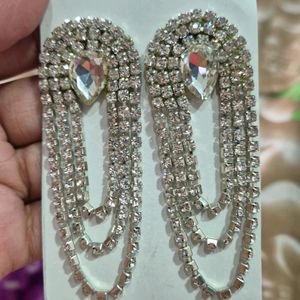 Handmade Rhinestone Earing